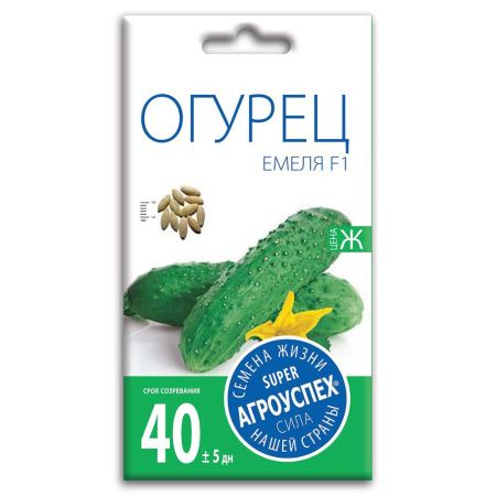 02Аг5682 Огурец Емеля F1, семена Агроуспех 10шт (400)