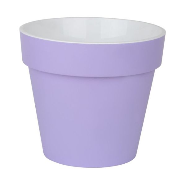 ПР25-21 Протея 6 л, ЛАВАНДОВЫЙ пласт. горш. с вкладкой d23,5 h22.5 (7)