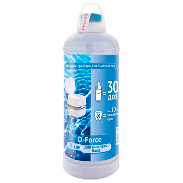 01Ва5389 Жид. ср-во для биотуалетов D-Force Blu 0.5л
