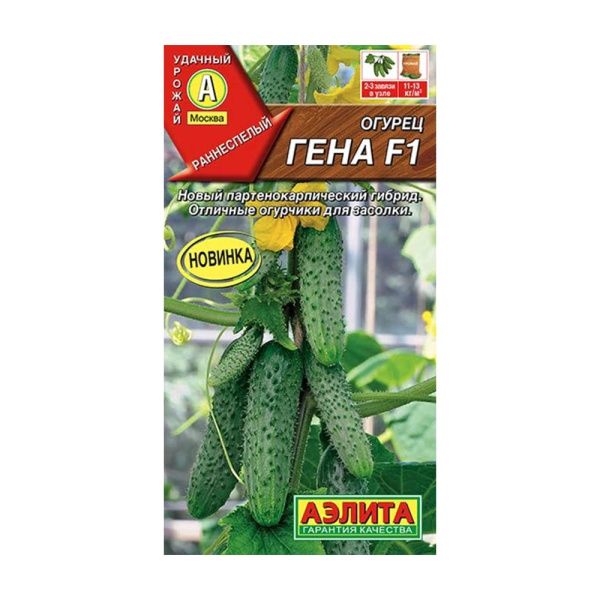 02Аэ1071 Огурец Гена F1