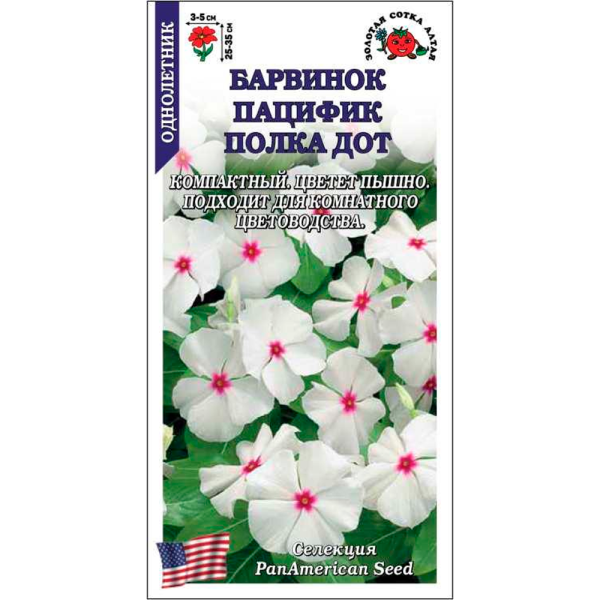 Барвинок Пацифик Полка Дот
