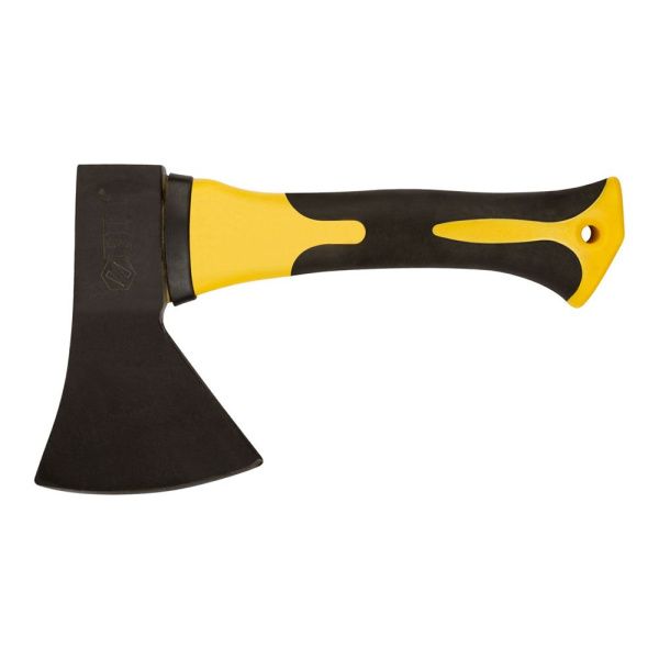 07FI9097 Топор туриста укороченный, кованая сталь, усиленная фиберглассовая ручка 600 гр.