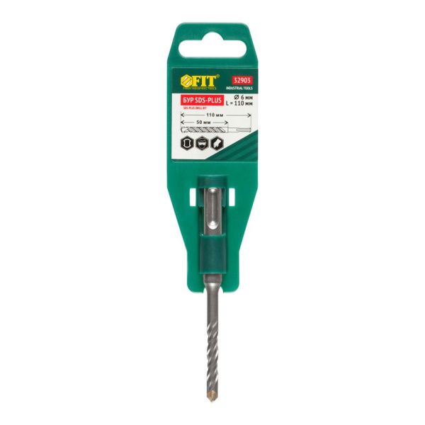 07FI9051 Бур по бетону SDS PLUS с двойной резьбой  6х110 мм