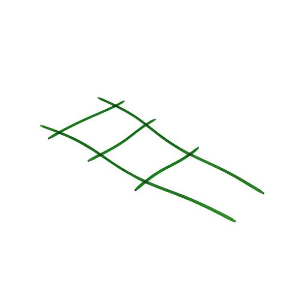 ГоВМ4010 Опора для вьющихся цветов Цв. Зелёный прозрачный (Арт. ОЦ-4018) (1Х48)