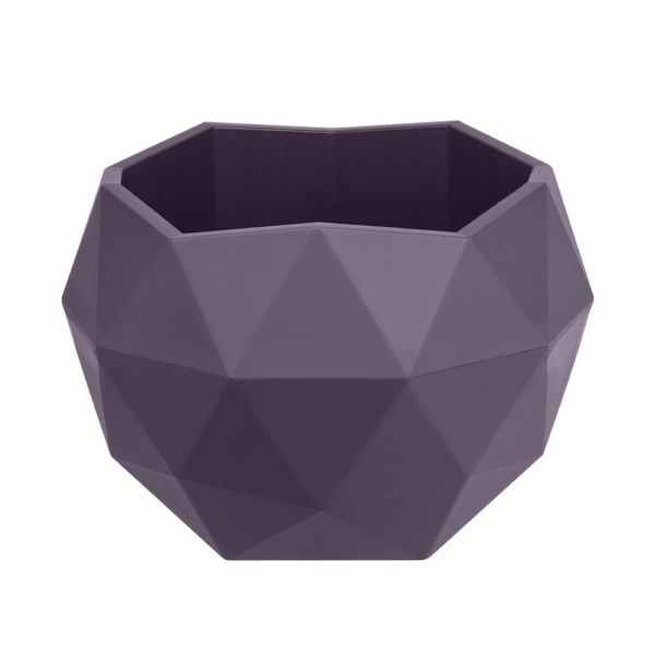 ГоВМ3993 Кашпо Топаз (2,5л.) Цв. Сливовый (Арт. КШ-9129)(1х9)