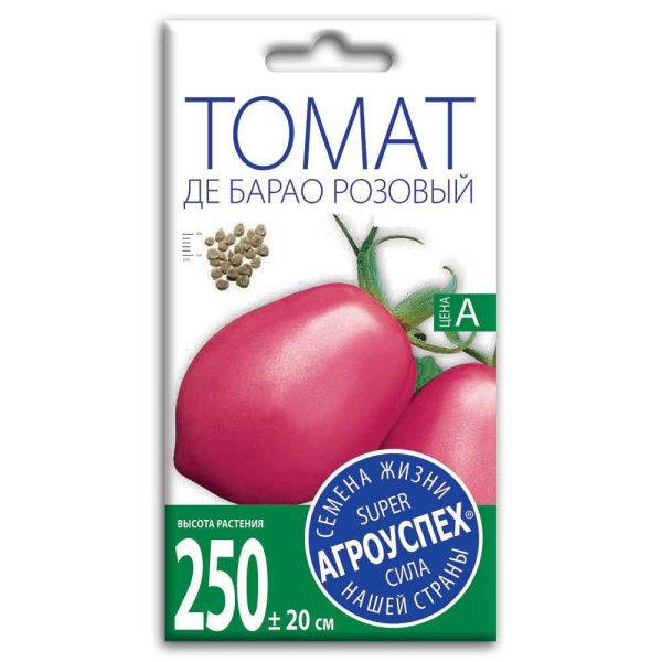 02Аг5840 Томат Де Барао розовый, семена Агроуспех 0,1г (300)
