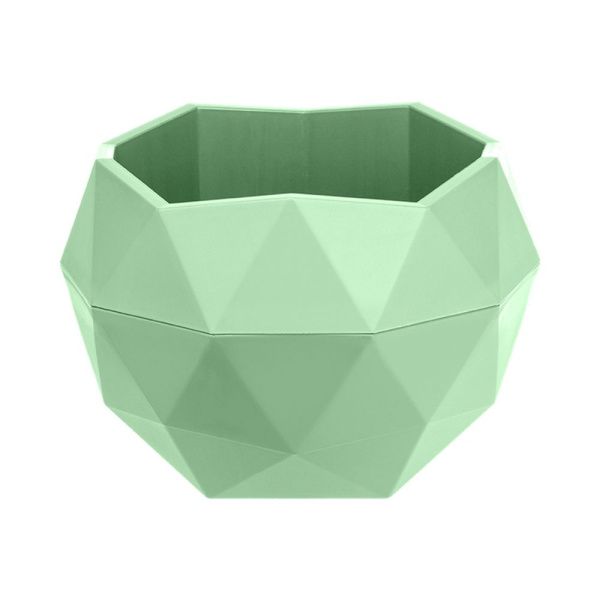 ГоВМ3953 Кашпо Топаз (0,45л.) Цв. Мята (Арт. КШ-9118)(1х27)