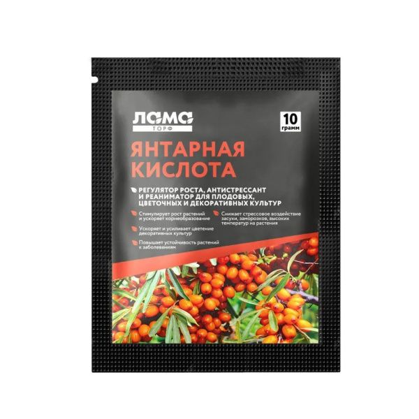 01Ла7833 Янтарная кислота Лама Торф 10 г (10)