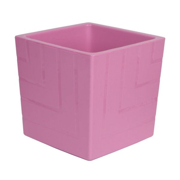 КВ16-30 КВАДРО ВЕРЕСК пласт.горш.  с вкладкой, д. 16 н.16 3,3л. (8)