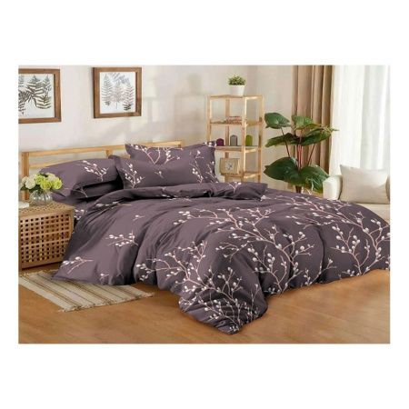 1183 КПБ Евростандарт DOMOVITA, бязь, прост.- 220x240 и под. -  200х220, наволочки 2 шт. 70х70 (1) (4)