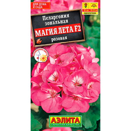 Пеларгония зональная Магия Лета розовая F1
