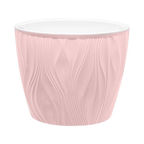 ГоВМ4040 Кашпо Венеция (3л.) Цв. Бежево-розовый (Арт. КШ-9024)(1х16)