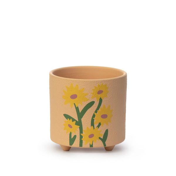 04Го1883 Горшок цветочный керамический Винсент 2,5л