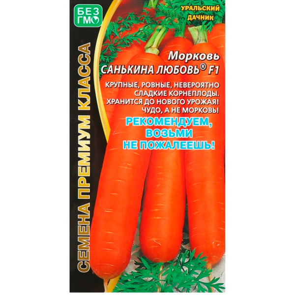Морковь Санькина любовь