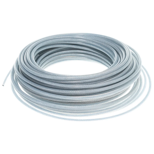 Леска для садовых триммеров армированная, металлический сердечник, Круглая 3,0 мм х 5 м